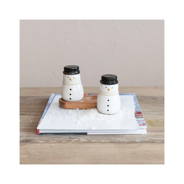 Snowmen Salt & Pepper Set