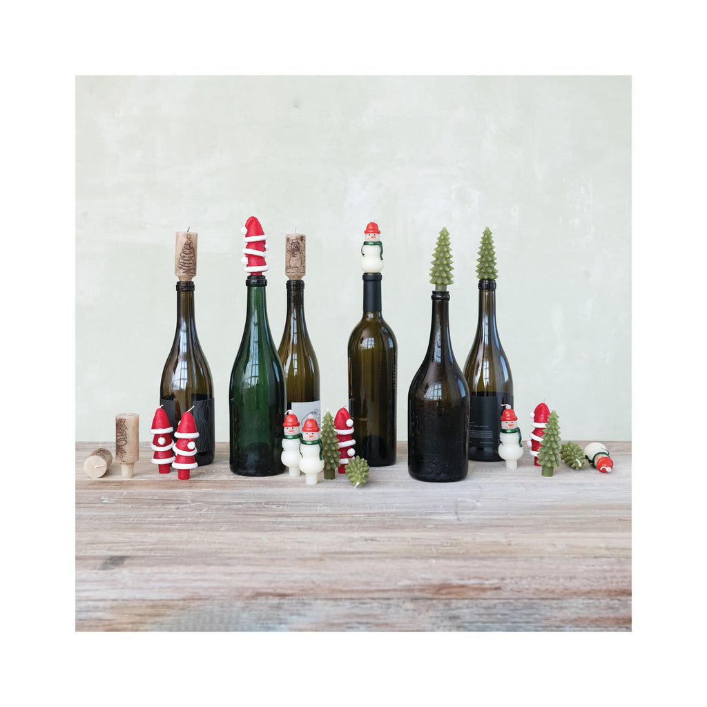 Unscented Bottle Tapers Box of 4 - Tree Shaped - in grouping