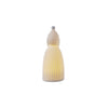 Stoneware Bisque Santa Shaped LED Light - lit