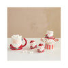 Hand-painted Stoneware Santa Shaped Mug - in grouping