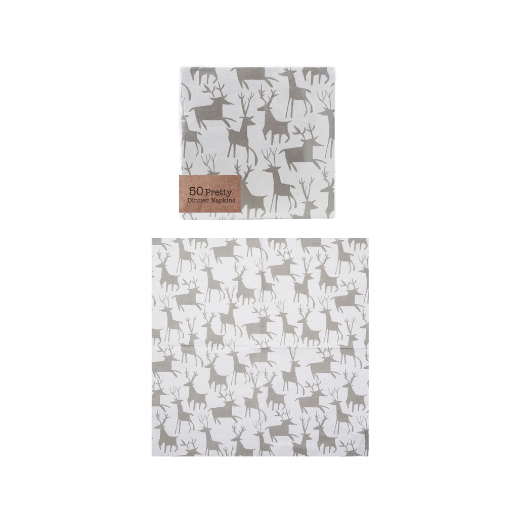 Reindeer Luncheon Napkins