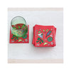 Christmas Mix 4" Beverage Napkins - in use