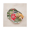 Bamboo Fiber Holiday Themed Serving Plates - in use