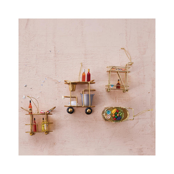Holiday Bar Cart Ornaments