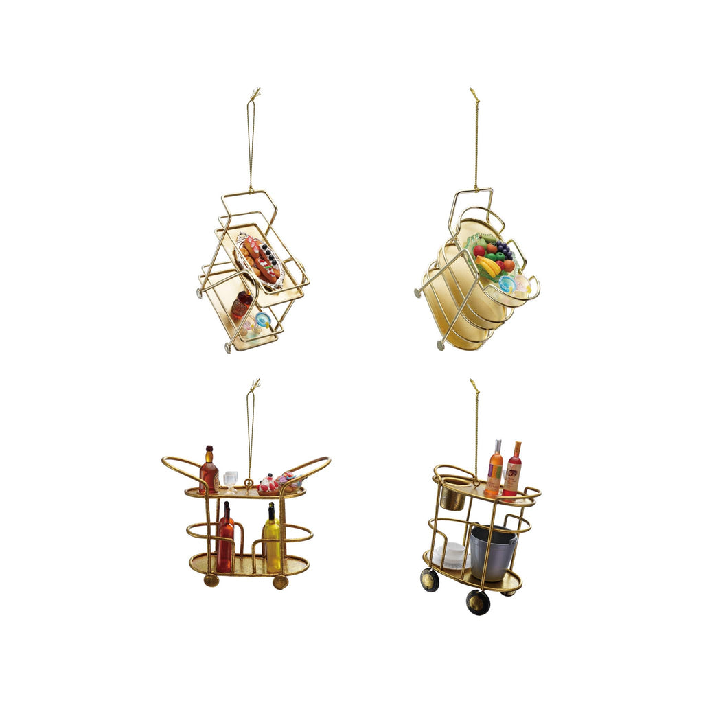 Holiday Bar Cart Ornaments