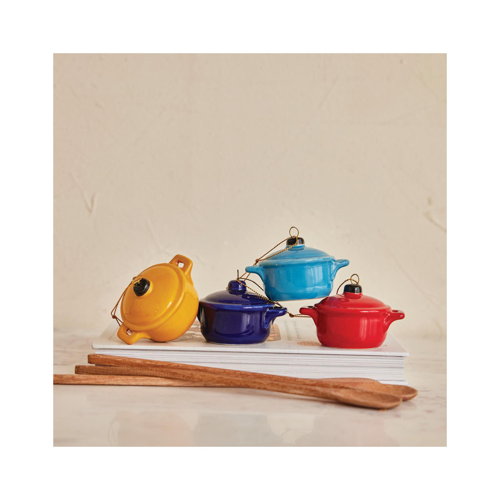 Stoneware Mini Baker Ornaments