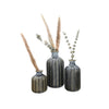 Embossed Stoneware Bud Vases - in use