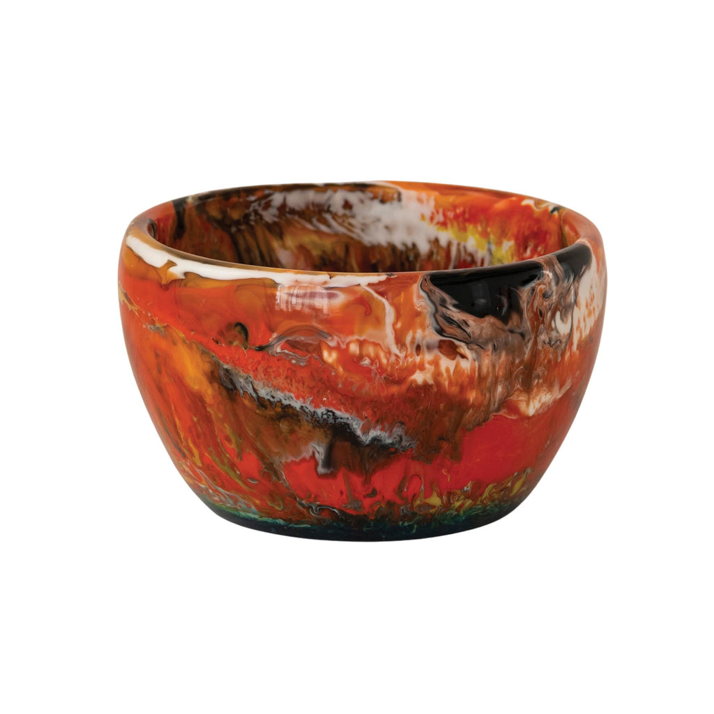 Marbled Resin Bowl