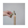 Pewter Duck Shaped Candle Snuffer - in use