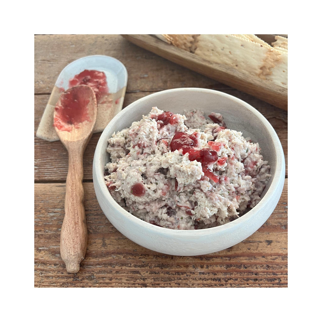 Cranberry Walnut Relish - in use