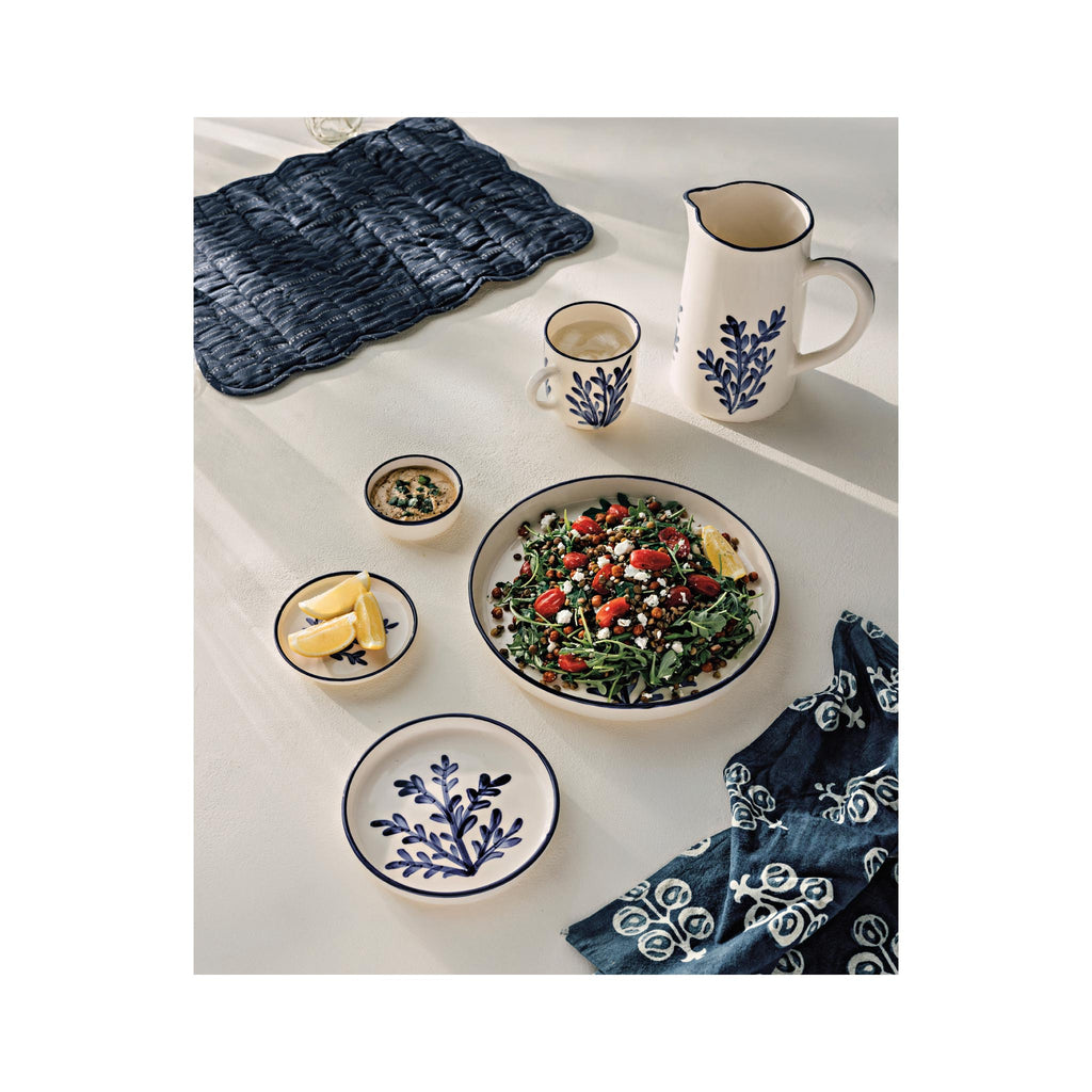 Floren Hand-painted Turkish Pitcher - on table