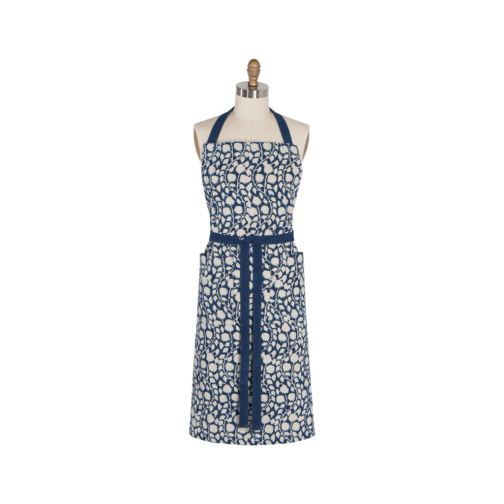 Vinebloom Block Print Apron