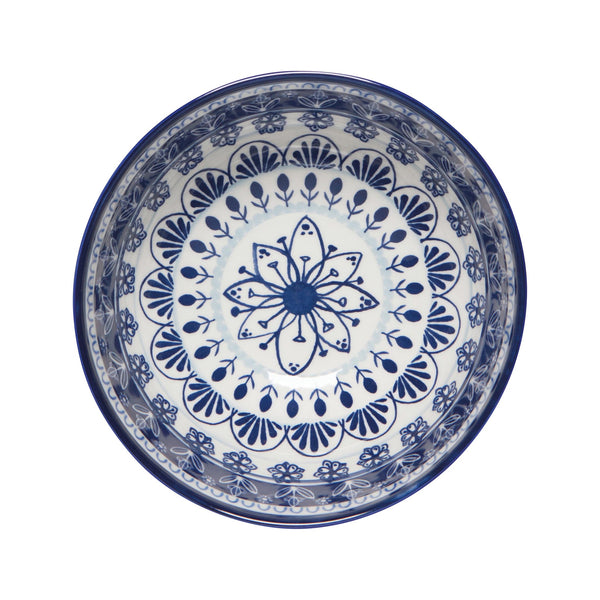 Porto Stamped Bowl - Medium - Interior