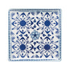 Porto Stamped Dinner Plate - Top View