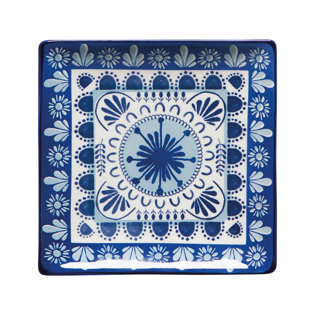 Porto Stamped Appetizer Plate Set of 4 - Plate 2