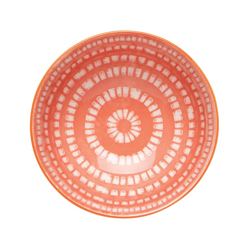 Ammonite Stamped Bowl - Medium - interior