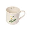 Daisy Embossed Mug - interior