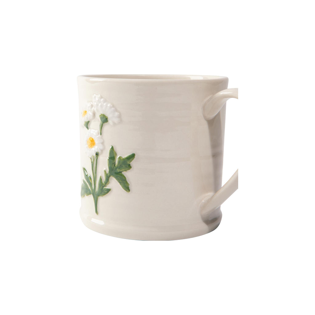 Daisy Embossed Mug - profile