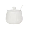 White Speckled Sugar Pot