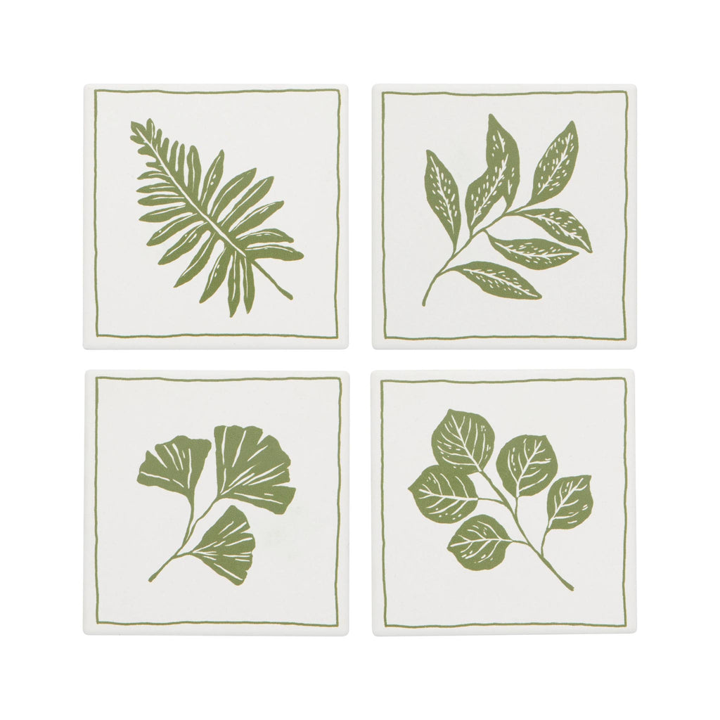 Fern & Frond Soak Up Coaster Set of 4