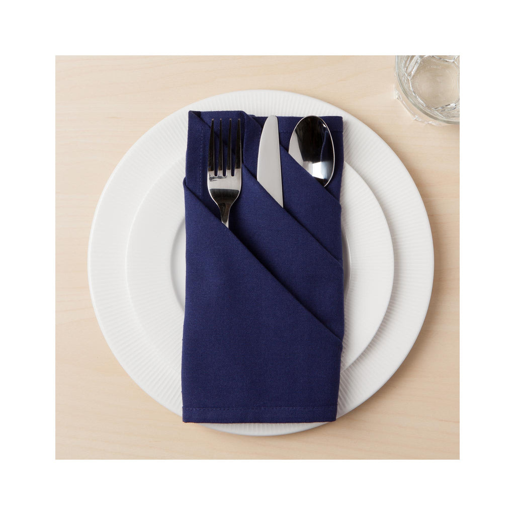 Spectrum Napkin - Indigo (Set of 4) - one in use