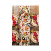 Spectrum Napkin, Chili (Set of 4) - on table