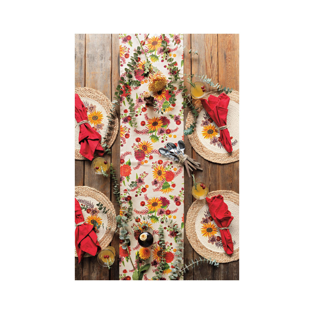 Spectrum Napkin, Chili (Set of 4) - on table