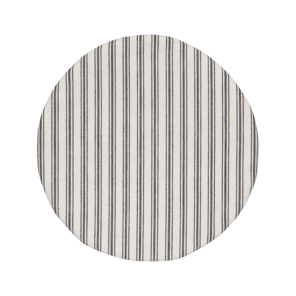 Ticking Bowl Covers Set of 2 - detail