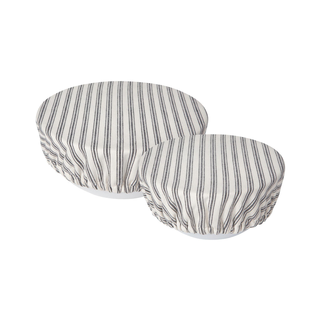 Ticking Bowl Covers Set of 2