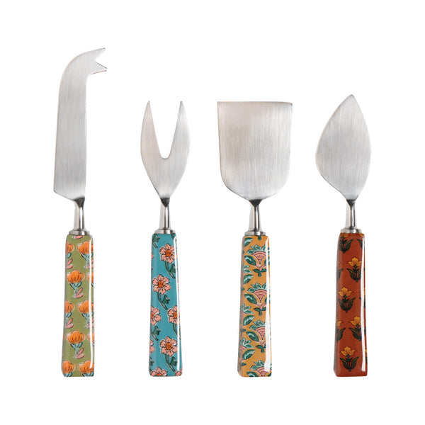 Mosaic Cheese Knives Set of 3