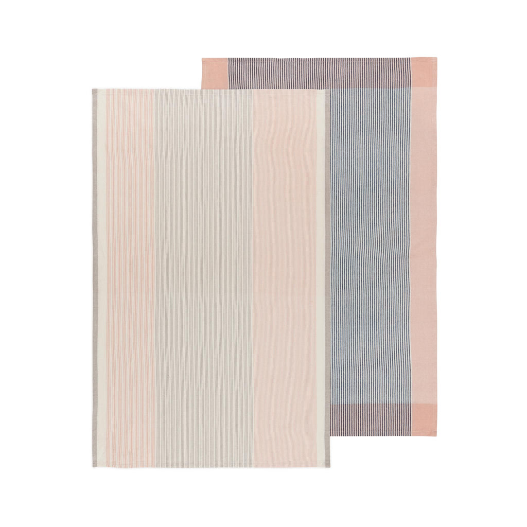 Nectar Array Stripe Dish Towel Set of 2