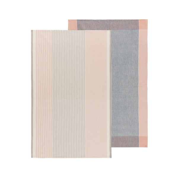 Nectar Array Stripe Dish Towel Set of 2