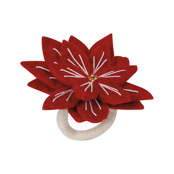 Amaryllis Felt Napkin Ring