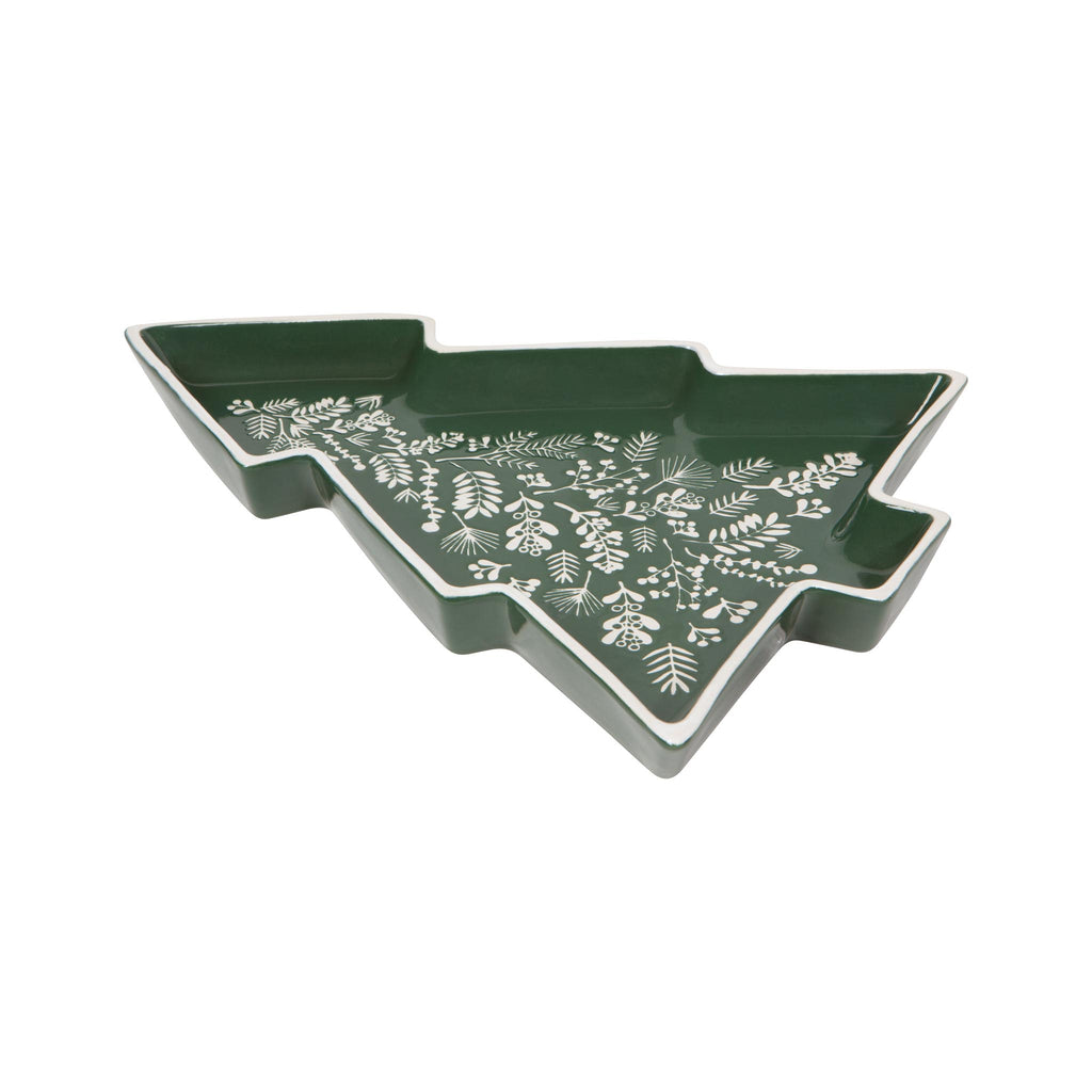 Winterberry Tree Shaped Platter