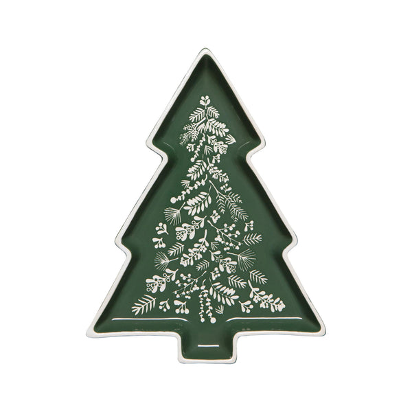 Winterberry Tree Shaped Platter