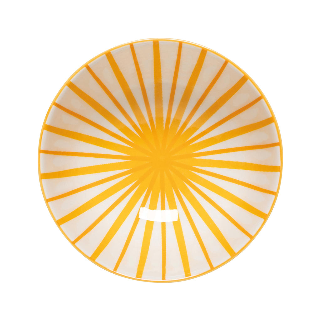 Sunburst Stamped Bowl - Small - interior