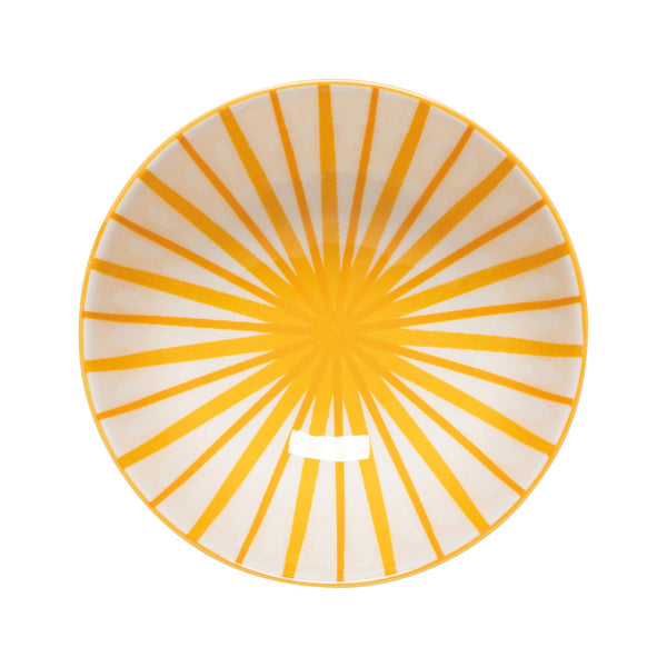 Sunburst Stamped Bowl - Small - interior