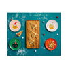 Let It Meow Appetizer Plates Set of 4 - in use