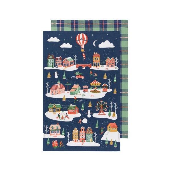 Candy Cane Lane Dish Towels Set of 2