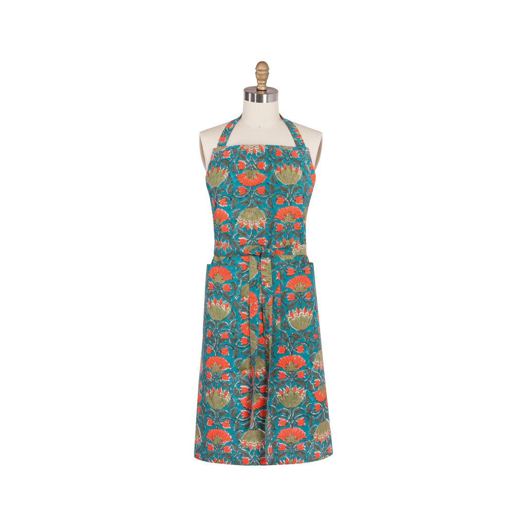 Allure Block Print Apron