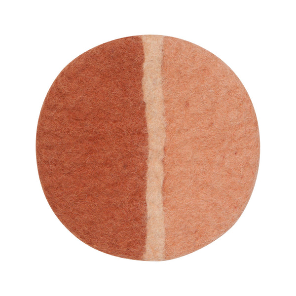 Sienna Felted 6" Wool Trivet