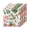 Winterberry Printed Napkin Set of 4