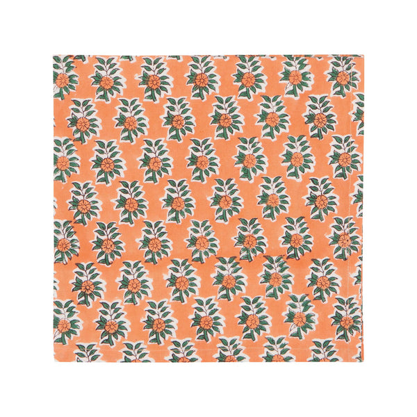 Gather Block Print Napkin Set of 4 - Pattern 1