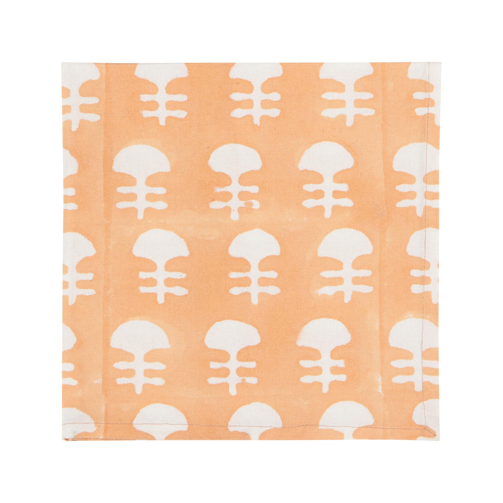 Gather Block Print Napkin Set of 4 - Pattern 2
