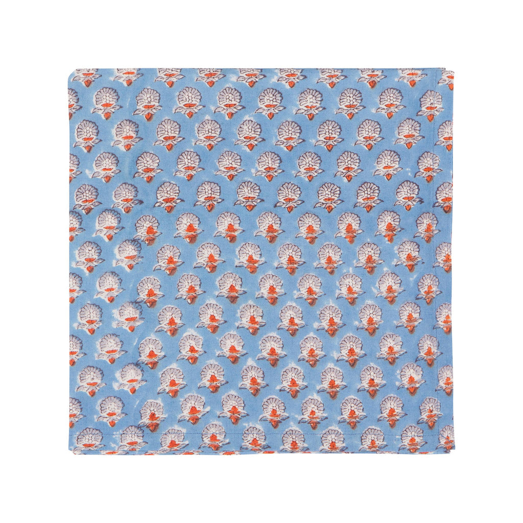 Gather Block Print Napkin Set of 4 - Pattern 3
