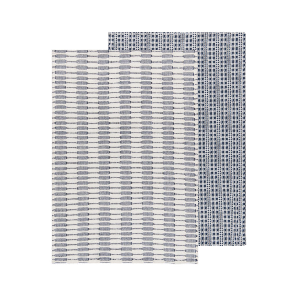 Midnight Blue Abode Dish Towel Set of 2