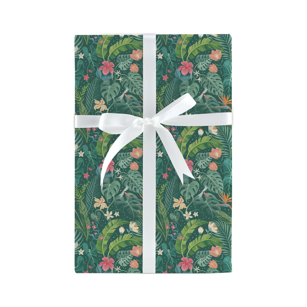 Design Design Jumbo Gift Wrap - 10ft. - Botanical Queen