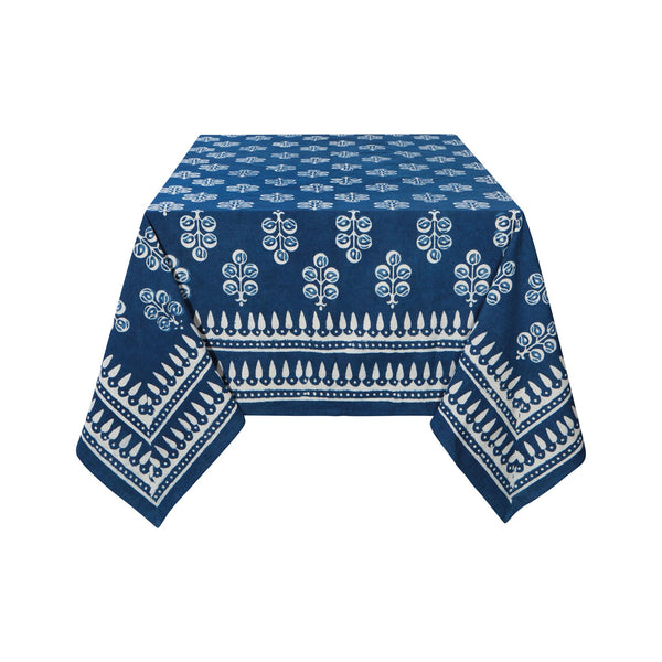 Hawthorn Block Print Tablecloth