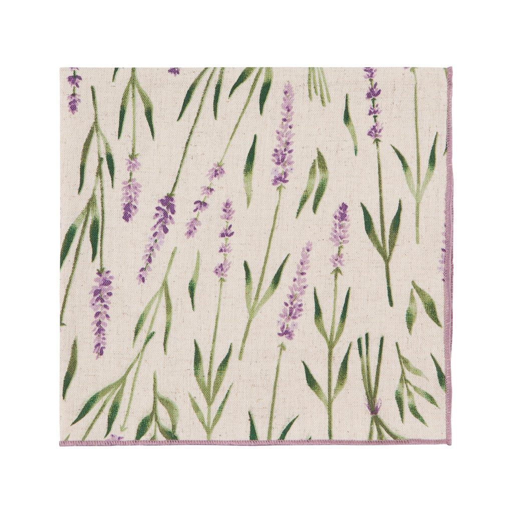 Lavender Napkin Set of 4 - individual