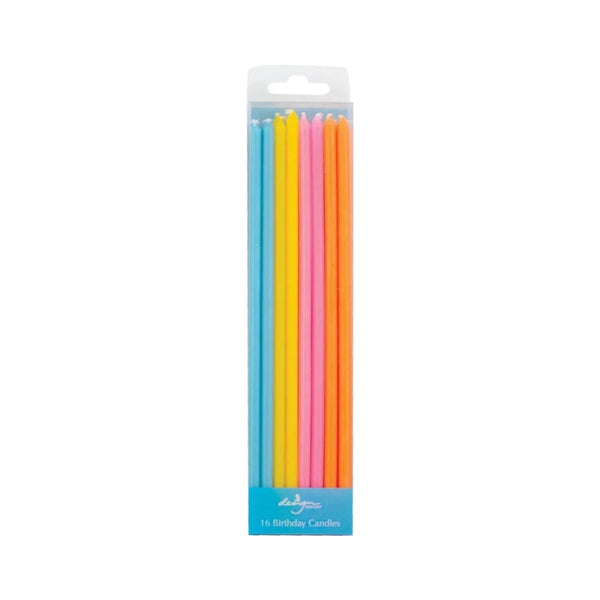 Happy Party Extra Long Candles